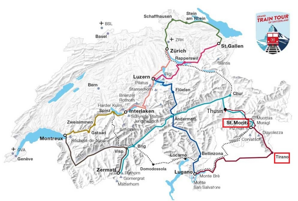 瑞士｜搭火車旅行｜全球最美鐵道，伯尼那列車360度大迴旋精采絶倫