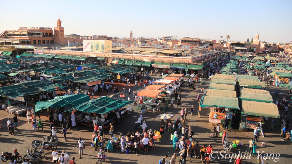 摩洛哥│馬拉喀什(Marrakech)│神的土地，一千零一夜奇幻場景經典重現