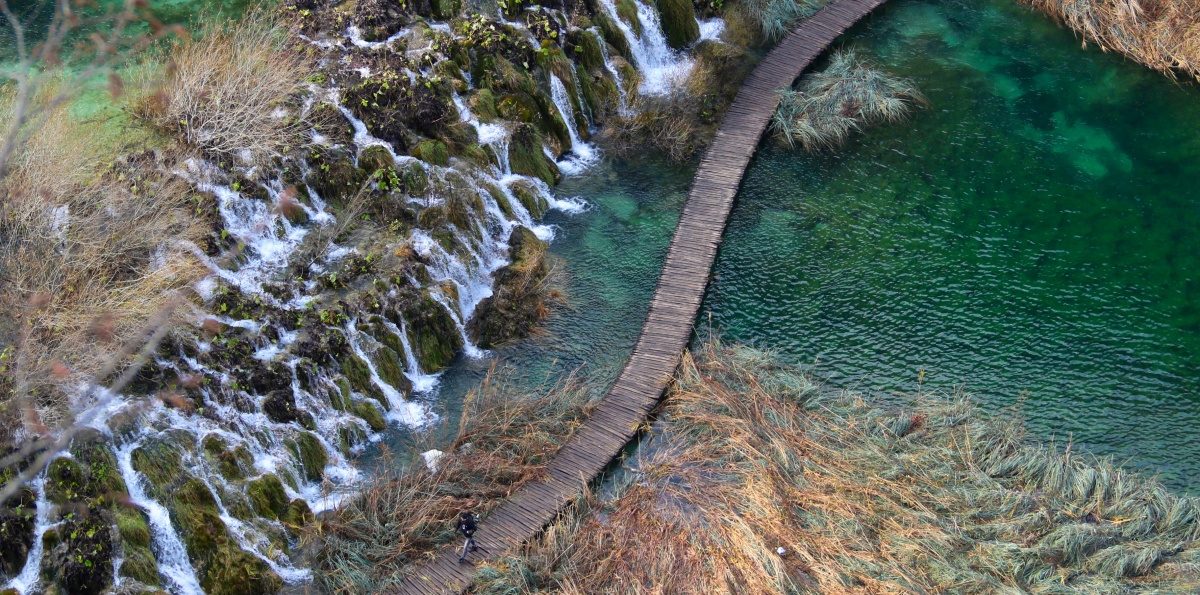 克羅埃西亞│世界遺產│16湖國家公園的初冬，就像美女素顏還是美