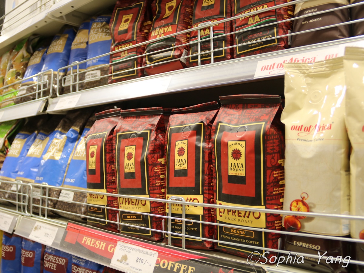 肯亞｜咖啡豆竟然在貨架上一掃而空，紀念品也超好買