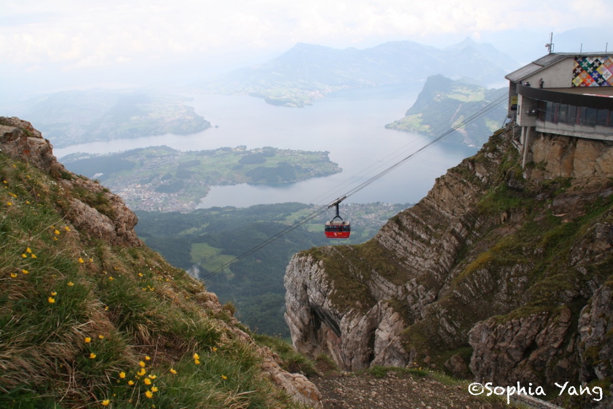 瑞士｜全球最陡齒軌鐵路皮拉圖斯(Pilatus)竟有飛龍傳說