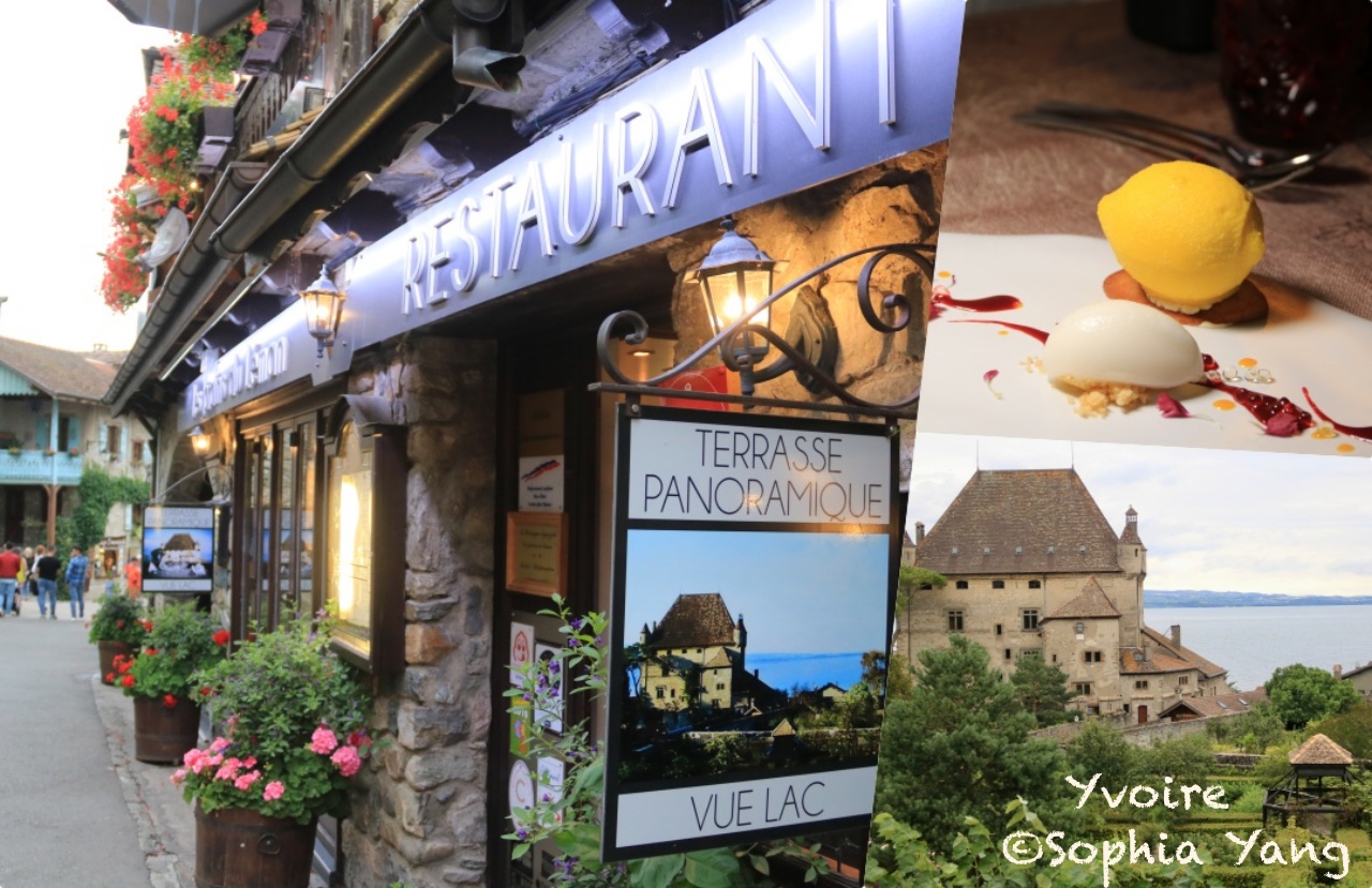 薩瓦白朗峰｜法國公認最美的小鎮伊瓦爾Yvoire，居民不到千人卻可年吸百萬名遊客